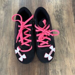 Under Armour girls, T-ball softball cleats